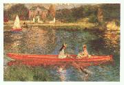 Boating on the Seine, Pierre Renoir